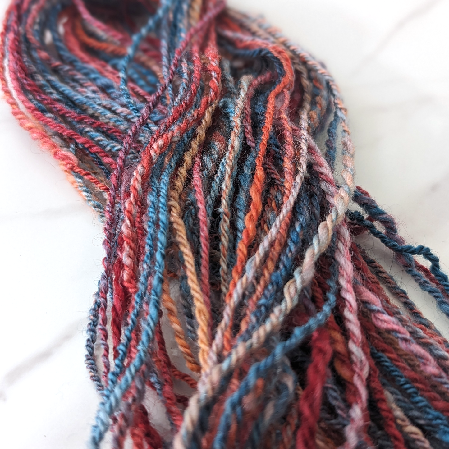 Fantasy- Hand Spun & Hand Dyed