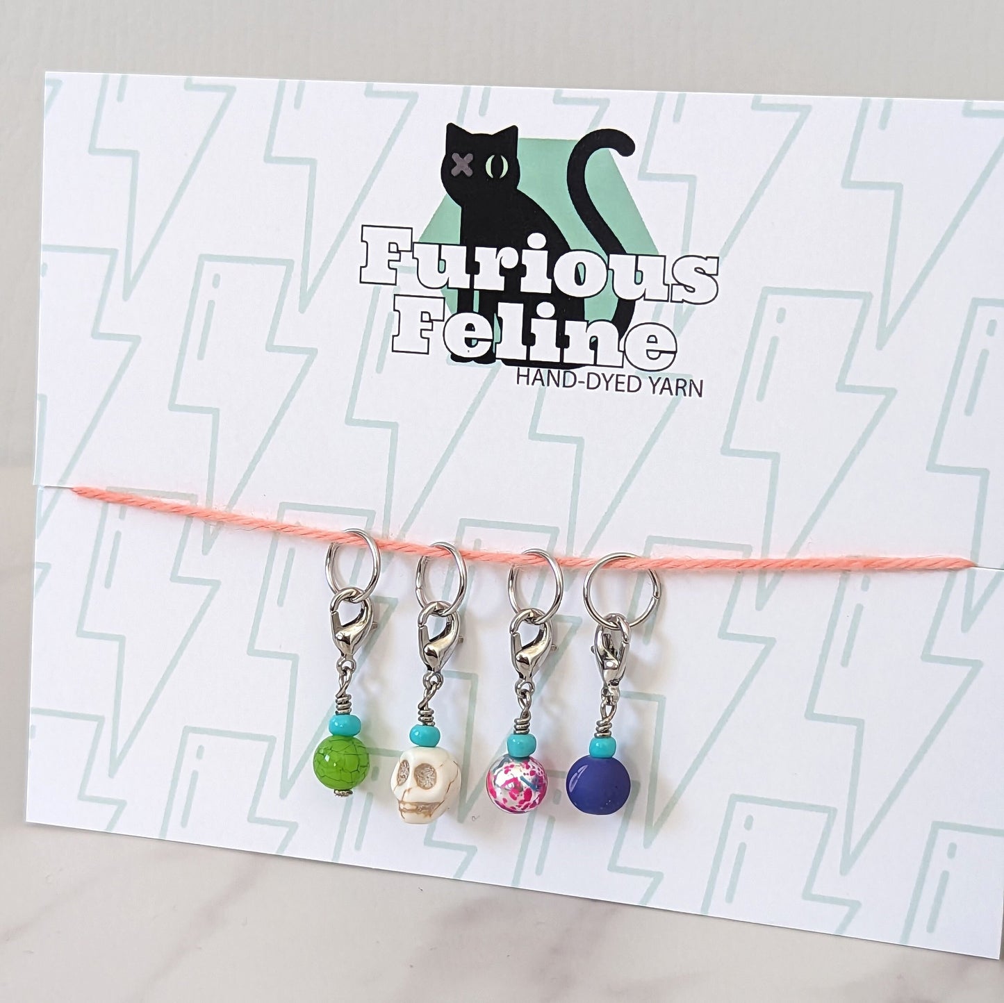 Spooky Stitch Markers, Set of 4