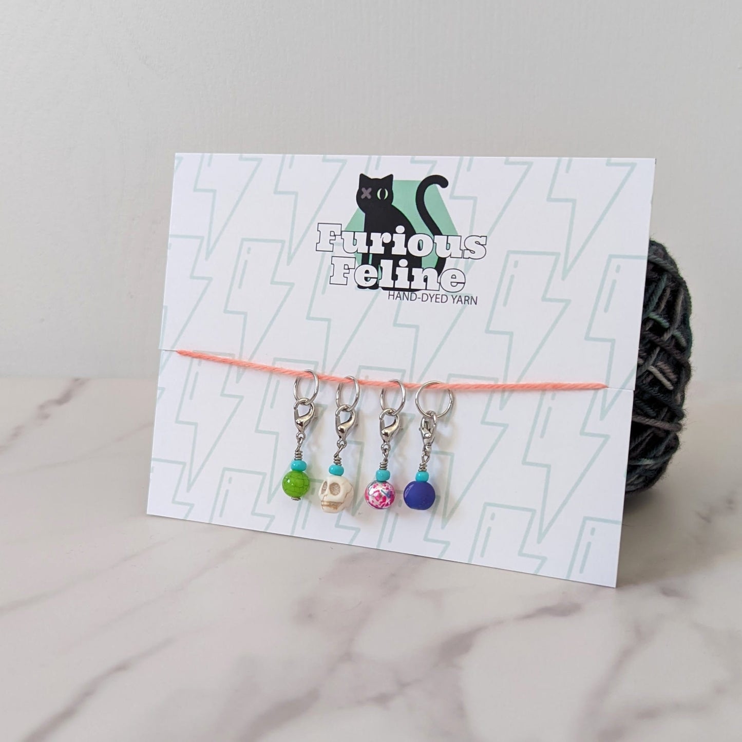 Spooky Stitch Markers, Set of 4